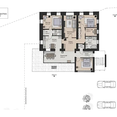 Residenz Aichwaldsee アパート *